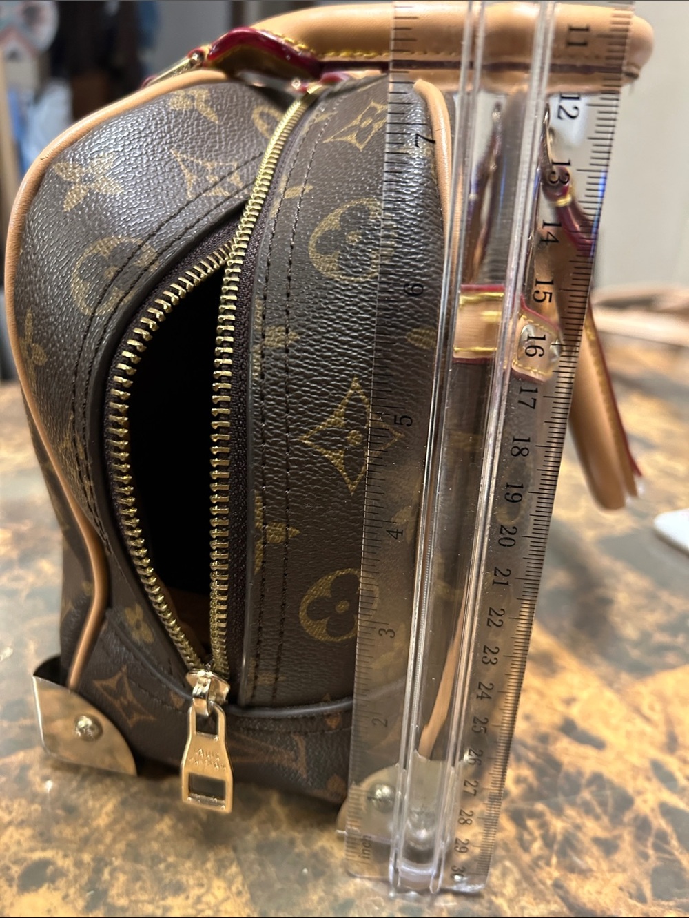 Monogram Satchel - Picture 12 of 12
